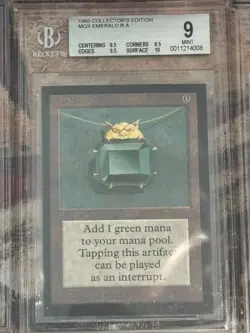 Mox Emerald (CE) Collector's Edition BGS 9 GRADED SURFACE 10! - Image 1
