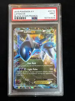 Latios EX XY72 XY Holo PSA 9 Pokemon - Image 1