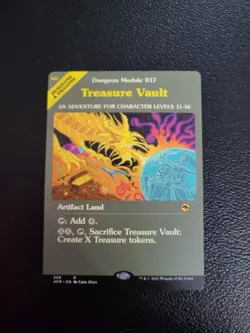 Treasure Vault (Dungeon Module) Adventures in the Forgotten Realms Magic MtG NM - Image 1