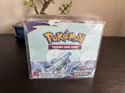 Pokemon TCG Sword & Shield: Chilling Reign Booster Box Factory Sealed W Case - Image 1