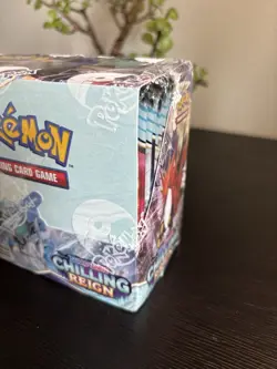 Pokemon TCG Sword & Shield: Chilling Reign Booster Box Factory Sealed W Case - Image 3