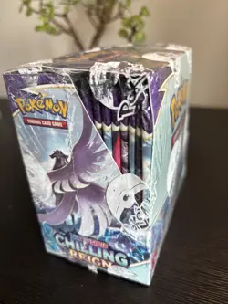 Pokemon TCG Sword & Shield: Chilling Reign Booster Box Factory Sealed W Case - Image 4