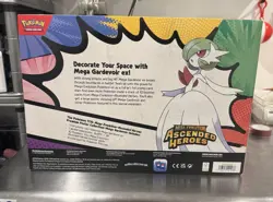 Pokemon TCG Mega Evolution Ascended Heroes Mega Gardevoir ex Box Booster Promo - Image 2