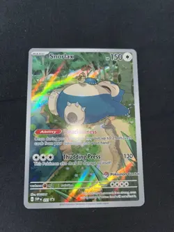Snorlax - 051 (Pokemon Center Exclusive) 051 Sv: Scarlet & Violet Promo - NM! - Image 1