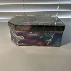 Pokemon TCG Paradox Clash Tin Iron Leaves ex 5 Booster Packs Factory Sealed - Image 4