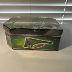 Pokemon TCG Paradox Clash Tin Iron Leaves ex 5 Booster Packs Factory Sealed - Image 5