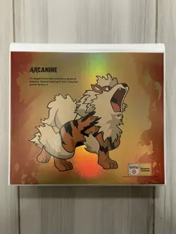 New Target x Pokemon Trapper Keeper 2" Binder Portfolios Holographic Arcanine - Image 2