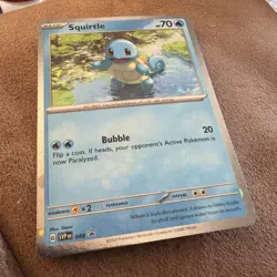 Pokemon Squirtle SVP 048 Black Star Promo 151 - Image 1
