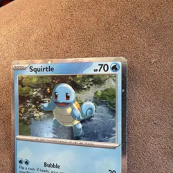 Pokemon Squirtle SVP 048 Black Star Promo 151 - Image 3