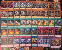 YUGIOH - ASHENED CITY DECK - HERO, PRIESTESS, SHAMAN, VEIDOS THE ERUPTION DRAGON - Image 1