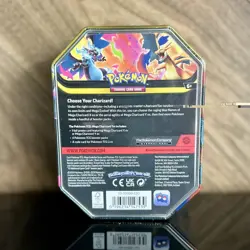 Pokemon TCG: Mega Charizard Y EX Tin – Sealed – Authentic - Image 2
