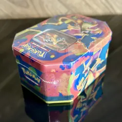 Pokemon TCG: Mega Charizard Y EX Tin – Sealed – Authentic - Image 5