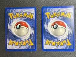 Shadowless Bulbasaur & Ivysaur Base Set 1999 Pokemon Vintage Lot - Image 2