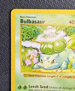 Shadowless Bulbasaur & Ivysaur Base Set 1999 Pokemon Vintage Lot - Image 3