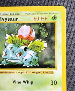 Shadowless Bulbasaur & Ivysaur Base Set 1999 Pokemon Vintage Lot - Image 5