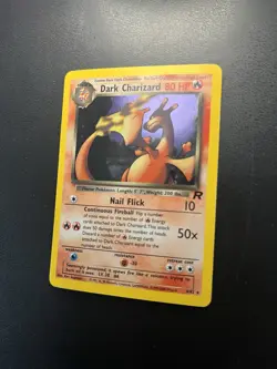 Pokemon Dark Charizard 4/82 Team Rocket Holo Rare English 2000 WOTC Unlimited - Image 3