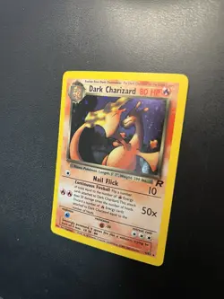 Pokemon Dark Charizard 4/82 Team Rocket Holo Rare English 2000 WOTC Unlimited - Image 4