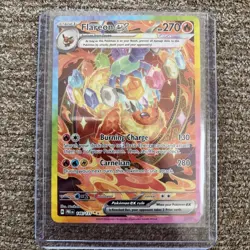 Pokemon Flareon EX 146/131 Prismatic Evolutions Special Illustration - Image 1