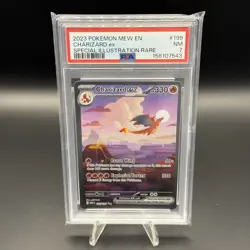 2023 POKEMON MEW EN-151 #199 CHARIZARD ex PSA 7 - Image 5