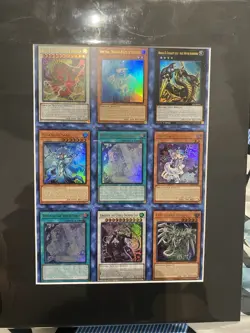 Yu-gi-oh! Uncut Sheet 1st ALIN | Ultra RARE 3X3 | Model 2 - Image 1