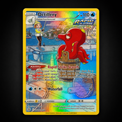 Pokemon Octillery TG03/TG30 • Rare Holo • Brilliant Stars (Trainer Gallery) • NM - Image 1