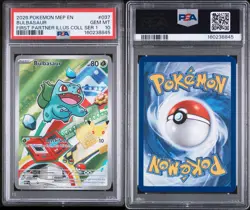 POKEMON FIRST PARTNER ILLUSTRATION PSA 10 SEQUENTIAL SET 37 38 39 Kanto Starters - Image 2