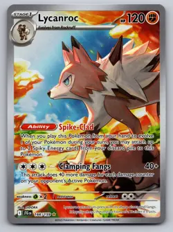 Lycanroc 166/159 Illustration Rare Journey Together Near Mint - Image 1