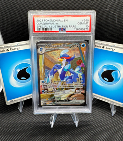 PSA 10 Pokemon Quaquaval ex 260/193 SV02 Paldea Evolved SIR Holo 2023 - Image 1