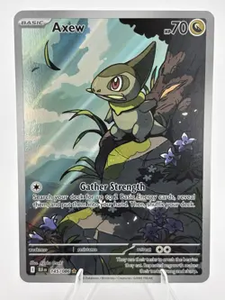 Axew 145/086 Sv: Black Bolt Holo (Pokemon TCG) - Image 1