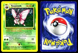 VENOMOTH 13/64 HOLO RARE JUNGLE POKEMON UNLIMITED HOLO HP - Image 3