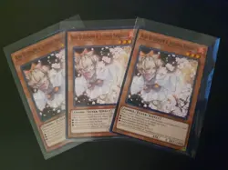 3x Ash Blossom & Joyous Spring SDWD-EN017 Common NM Playset Yu-Gi-Oh - Image 1