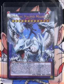Yu-Gi-Oh 1st Edition Dragon Master Magia Ultra Rare Battles of Legend BLGG-EN137 - Image 1