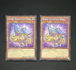 Dark Magician Girl BLGG-EN003 1st Edition x2 Secret Rare Yu-Gi-Oh! (Chibi) - Image 1