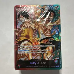 ONE PIECE TCG: (ST-30) Starter Deck EX: Luffy & Ace BRICK ONLY SEALED! - Image 1