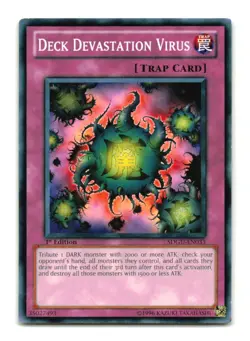 Deck Devastation Virus - SDGU-EN033 1st Edition - YuGiOh-LP - Image 1
