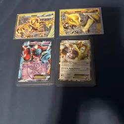 Pokemon EX & BREAK Card Lot - Deoxys EX, Regigigas EX, Marowak BREAK - Image 1