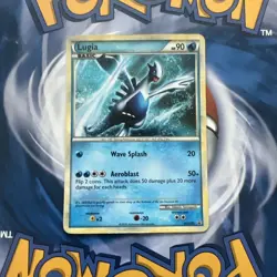 Lugia HGSS02 Promo Holo 2010 Pokemon Card Black Star LP - Image 1