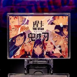 Giyu Tomioka Demon Slayer Premium Silver Foil Card GMZR-019 Textured PR Rare - Image 2