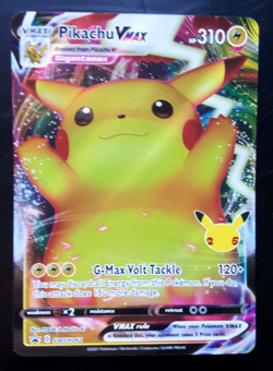 Pikachu VMAX SWSH062 SWSH: Sword & Shield Promo Cards Holo - NM - Image 1