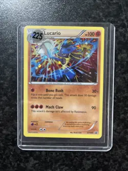Lucario XY140 Holo Pokemon Promo Card - Image 1