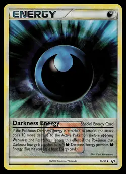 Pokemon Card - Darkness Energy (Special) Undaunted 79/90 Reverse Holo - Image 1