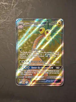 Alolan Exeggutor GX 107/111 Full Art Ultra Rare NM Sun & Moon Pokemon Card NM - Image 1
