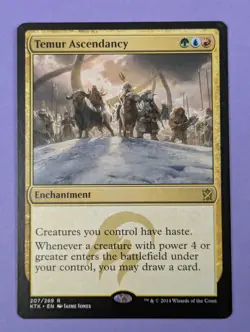 MTG Magic The Gathering: Khans of Tarkir Temur Ascendancy Rare #207/269 - NM - Image 1