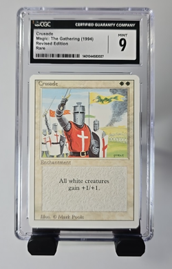 MTG Crusade Revised Rare CGC 9 Mint - Image 4