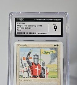MTG Crusade Revised Rare CGC 9 Mint - Image 5