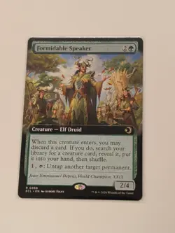 Formidable Speaker (Extended Art) Lorwyn Eclipsed Regular - Image 1