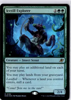 Icetill Explorer Edge of Eternities Foil NM R 0192 - Image 1