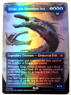 Eluge, the Shoreless Sea (Borderless) - Bloomburrow (BLB) - FOIL - EN M 0288 - Image 1