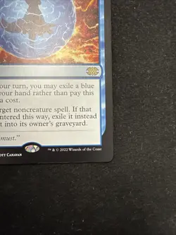 Magic: The Gathering Force of Negation Double Masters 2022 Rare Blue Instant EN - Image 4
