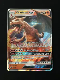 Charizard GX SM195 Sm Holo Pokemon TCG - NM - Image 1